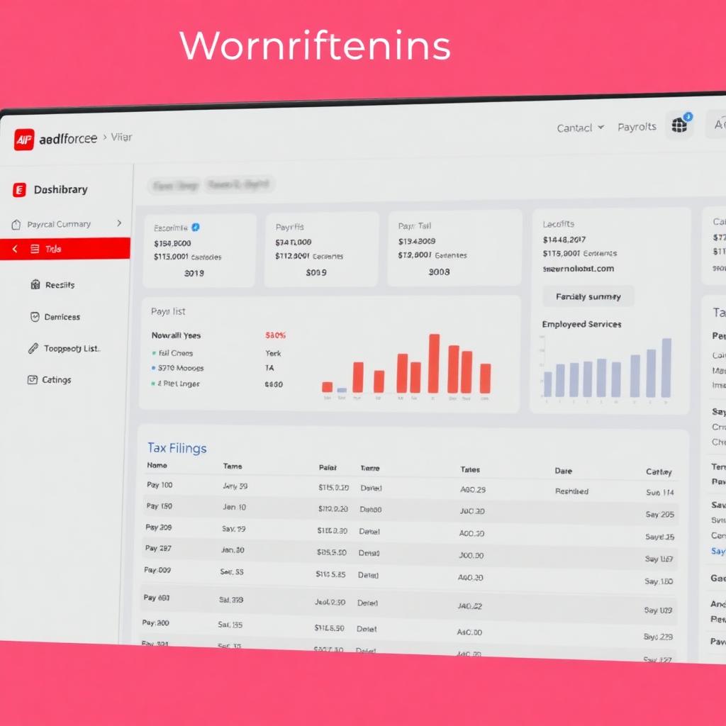 ADP product screenshot