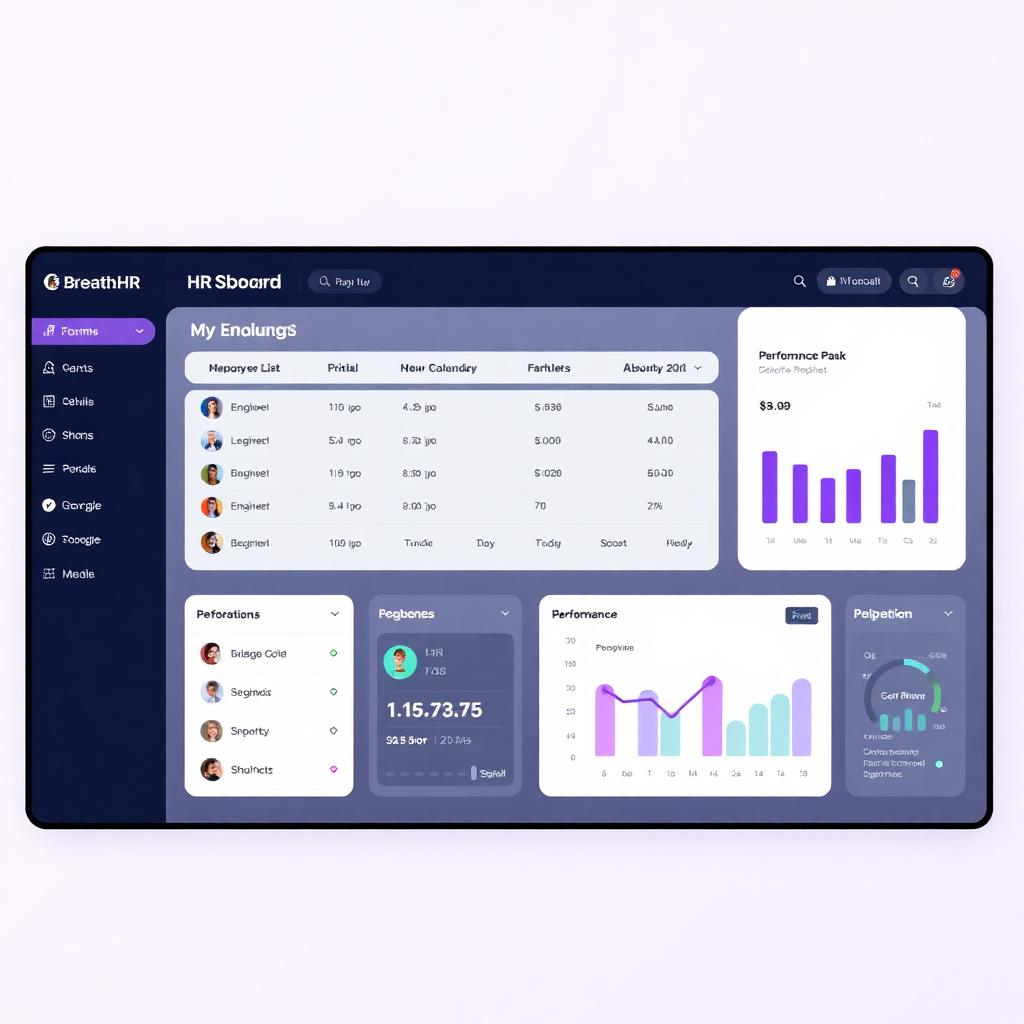 BreatheHR product screenshot