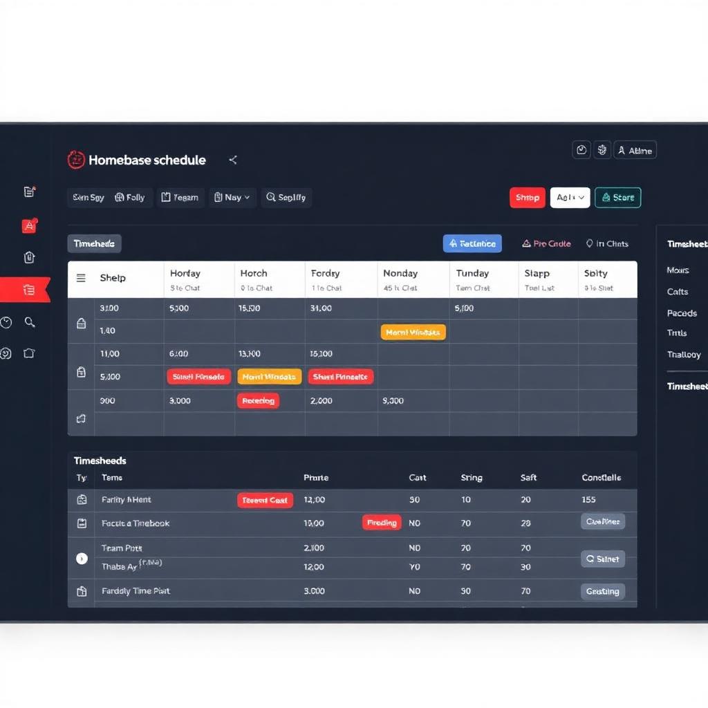 Homebase product screenshot