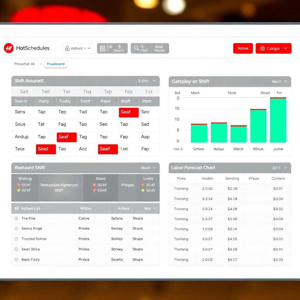 HotSchedules product screenshot