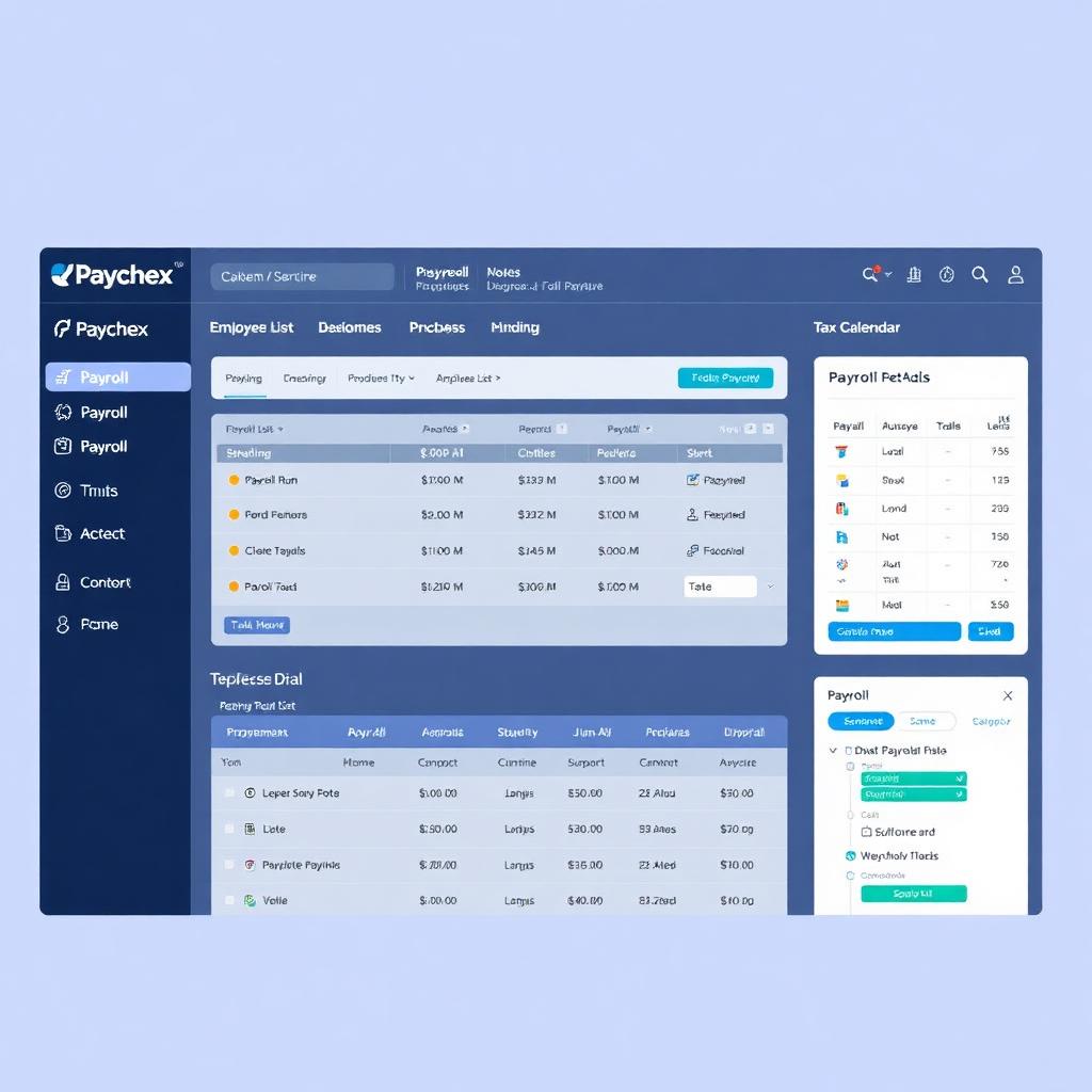 Paychex product screenshot