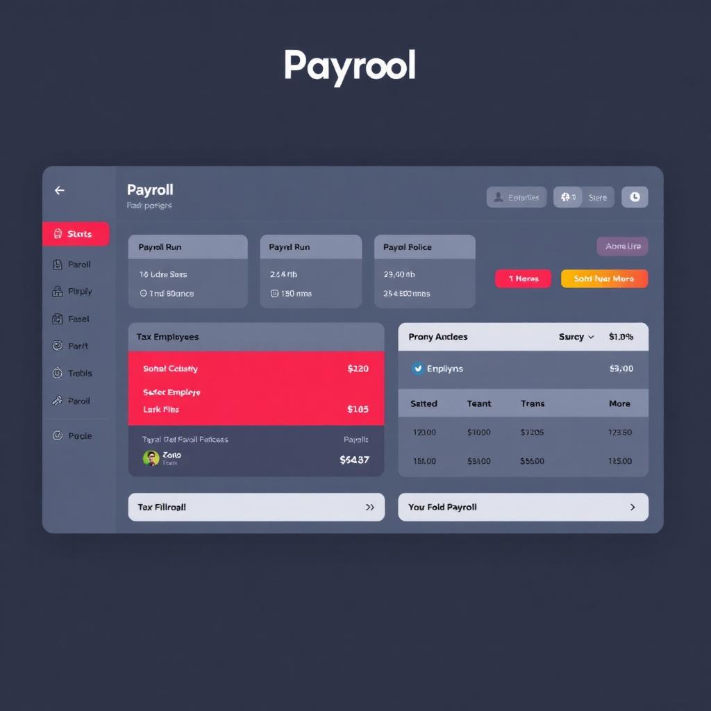 Zoho Payroll product screenshot